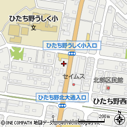 茨城タンメン カミナリ周辺の地図