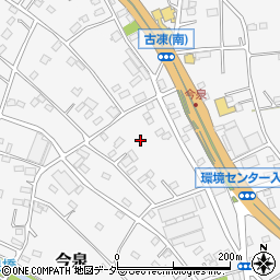 埼玉県東松山市今泉周辺の地図