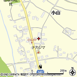 茨城県坂東市小山1171周辺の地図