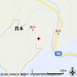 福井県丹生郡越前町真木6周辺の地図