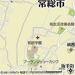 茨城県常総市坂手町1213周辺の地図