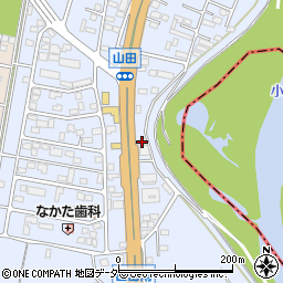 茨城県常総市水海道山田町4636周辺の地図