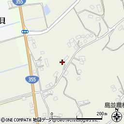 茨城県行方市島並425周辺の地図