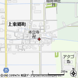 上東郷町集落生活改善センター周辺の地図