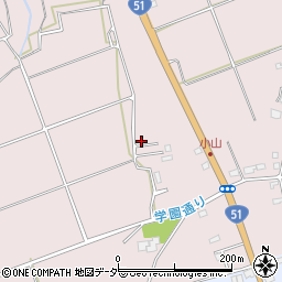 茨城県鹿嶋市小山580周辺の地図