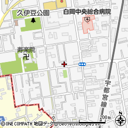 埼玉県白岡市小久喜924-2周辺の地図