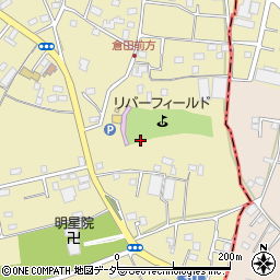 埼玉県桶川市倉田周辺の地図