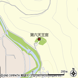 第六天王宮周辺の地図