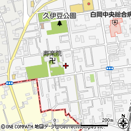 埼玉県白岡市小久喜48周辺の地図