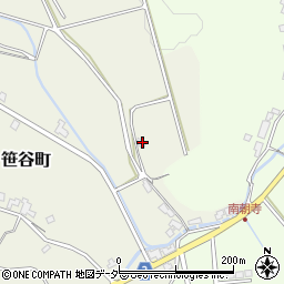 福井県福井市笹谷町109周辺の地図