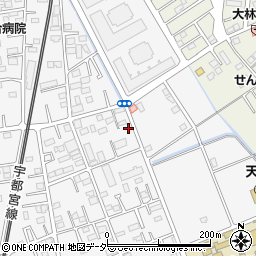 埼玉県白岡市小久喜851-3周辺の地図