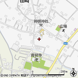 埼玉県南埼玉郡宮代町山崎353周辺の地図