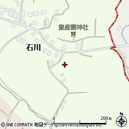 茨城県稲敷郡阿見町石川1262周辺の地図