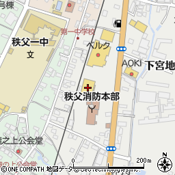 ケーヨーデイツー秩父店周辺の地図
