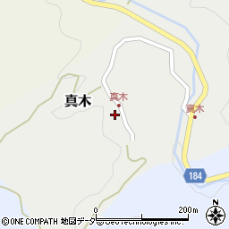 福井県丹生郡越前町真木7周辺の地図