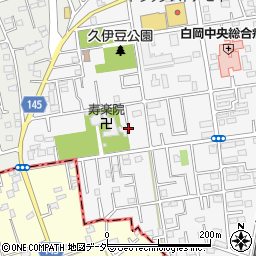 埼玉県白岡市小久喜44-10周辺の地図