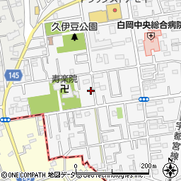 埼玉県白岡市小久喜47-1周辺の地図