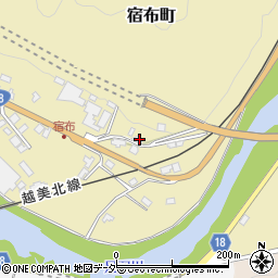 福井県福井市宿布町20周辺の地図