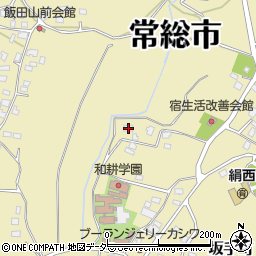 茨城県常総市坂手町1199周辺の地図