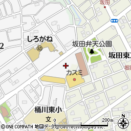 ドラッグストアセキ　坂田西店周辺の地図