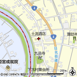 土渕酒店周辺の地図