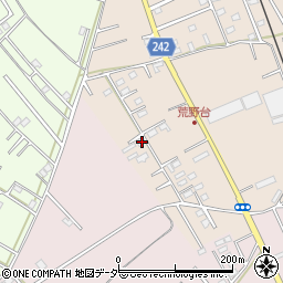 茨城県鹿嶋市荒野1600-73周辺の地図