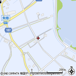 茨城県行方市矢幡307周辺の地図