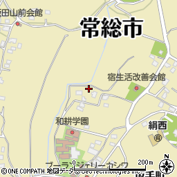茨城県常総市坂手町1197周辺の地図