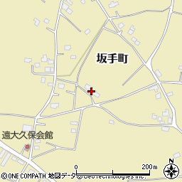 茨城県常総市坂手町2222周辺の地図