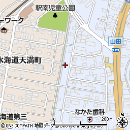 茨城県常総市水海道山田町4725周辺の地図