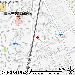 埼玉県白岡市小久喜884周辺の地図