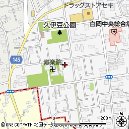 埼玉県白岡市小久喜44周辺の地図