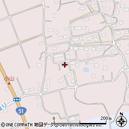 茨城県鹿嶋市小山27-1周辺の地図