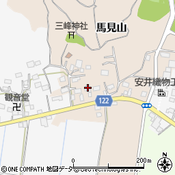 茨城県稲敷郡美浦村馬見山673周辺の地図