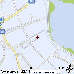 茨城県行方市矢幡303周辺の地図