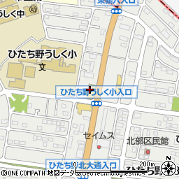 ＨｏｎｄａＣａｒｓ茨城西ひたち野うしく店周辺の地図