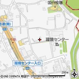 埼玉県東松山市古凍周辺の地図