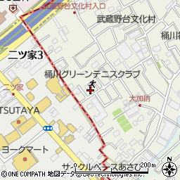 埼玉県桶川市加納83-8周辺の地図