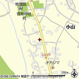 茨城県坂東市小山1180周辺の地図
