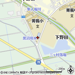 埼玉県白岡市岡泉1491周辺の地図