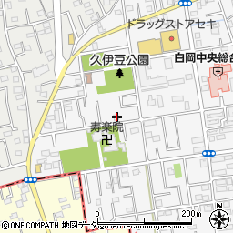 埼玉県白岡市小久喜28周辺の地図