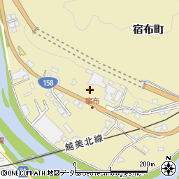 福井県福井市宿布町周辺の地図