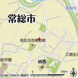 茨城県常総市坂手町1178周辺の地図