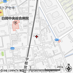 埼玉県白岡市小久喜881-6周辺の地図