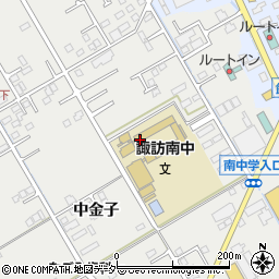 長野県諏訪市中洲3005周辺の地図