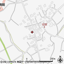 茨城県稲敷郡阿見町若栗2469周辺の地図