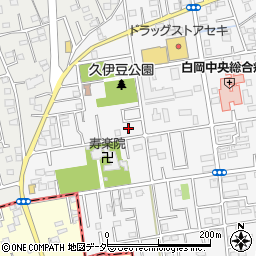 埼玉県白岡市小久喜26-24周辺の地図