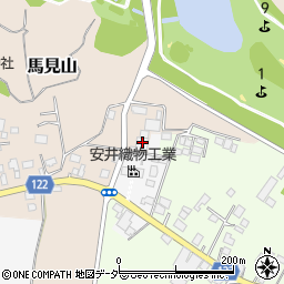 茨城県稲敷郡美浦村馬見山654周辺の地図