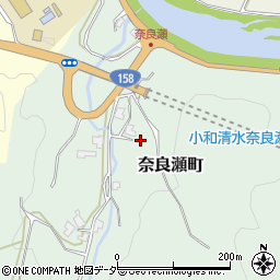 福井県福井市奈良瀬町周辺の地図