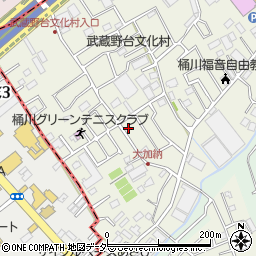 埼玉県桶川市加納122-29周辺の地図